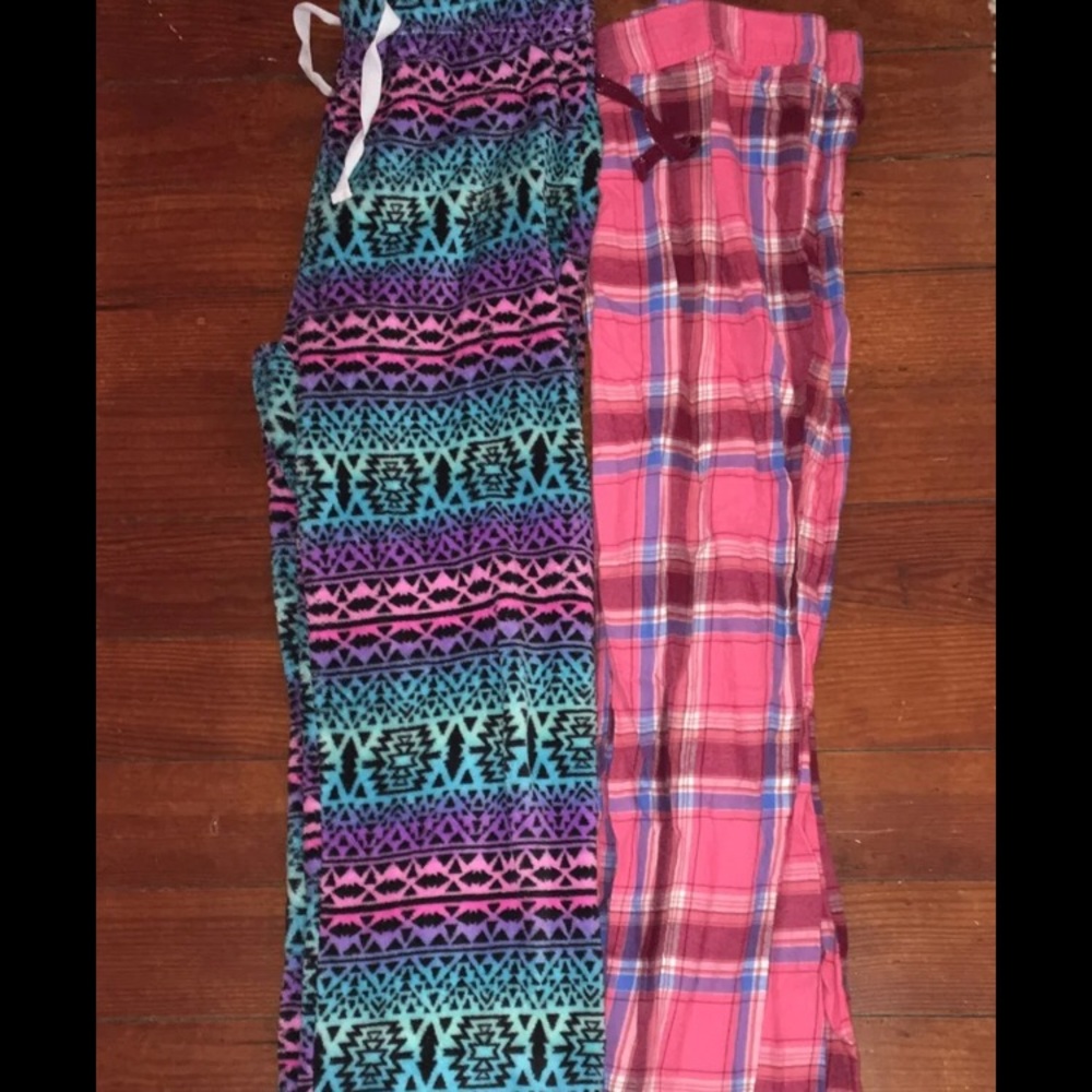 2 Pajama Pants Small and Medium